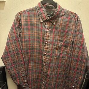 Vintage Neil Martin Plaid Button Up Shirt Medium